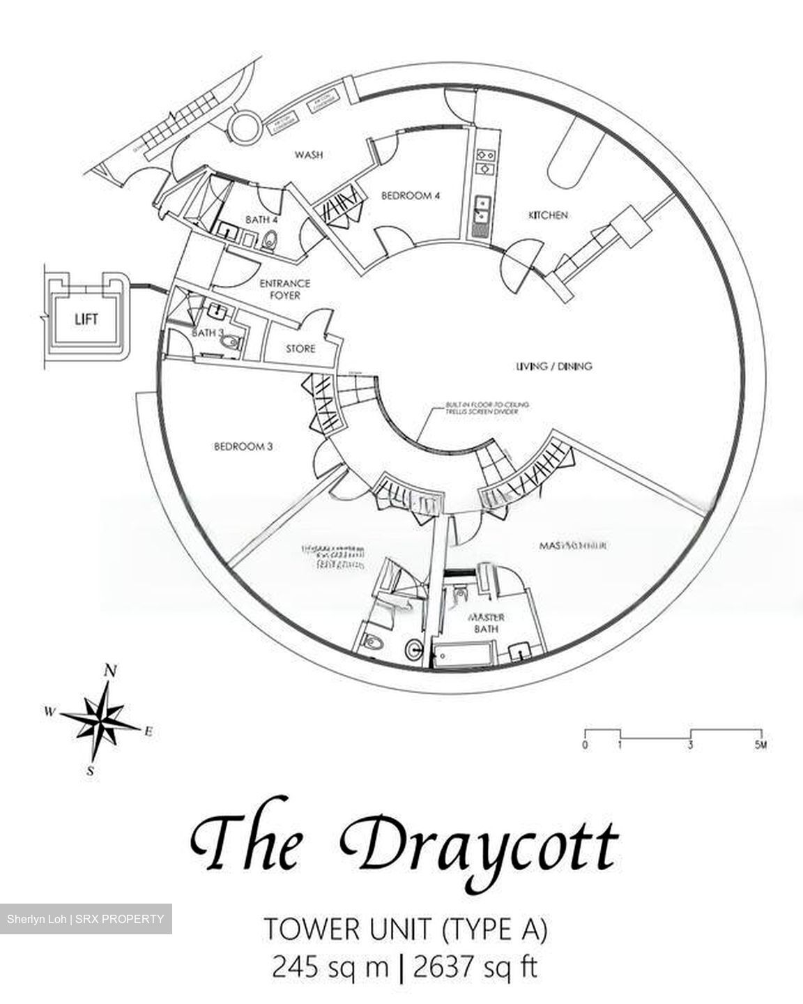 The Draycott (D10), Apartment #456453541